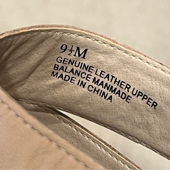 14th & Union Heels Black Nude Strappy 4” Size 9.5 - Picture 6 of 13